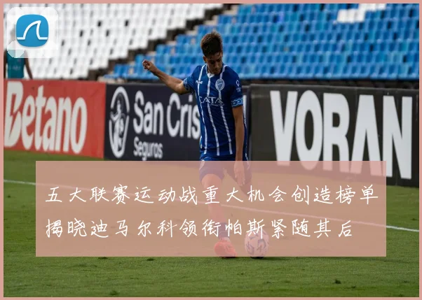 五大联赛运动战重大机会创造榜单揭晓迪马尔科领衔帕斯紧随其后